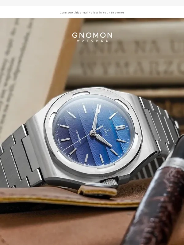 Gnomon Watches - Vibrant gradients on the iconic Yema Wristmaster