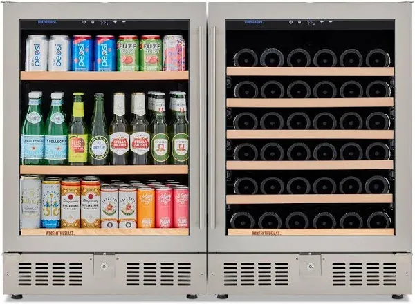 Wine Enthusiast Latitude S Smart Wi-Fi Undercounter Wine and Beverage Station
