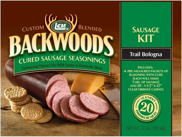 LEM Products Backwoods Cured Trail Bologna Kit