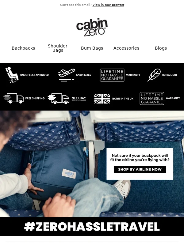 CabinZero - ?✨ Wander Women Sale – Up to 30% OFF for Your Next Adventure!