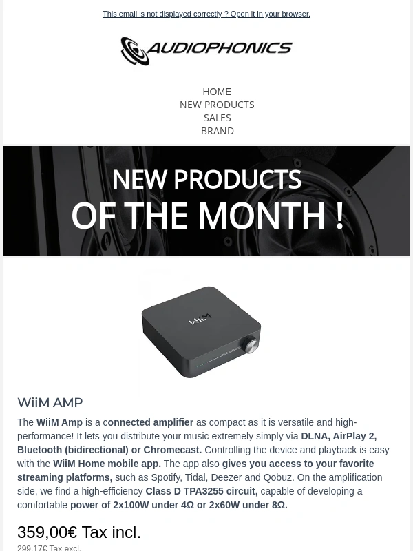 Audiophonics - Discover our new HiFi products of October