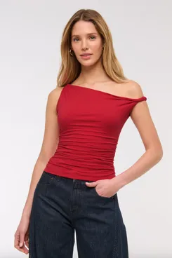 Abercrombie & Fitch Asymmetrical Twist Top