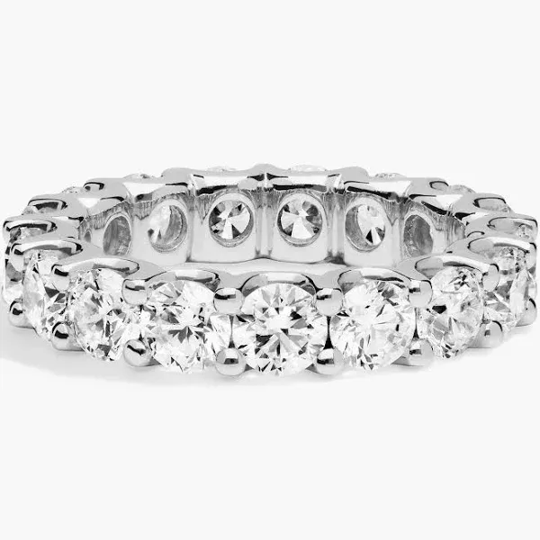 Blue Nile Luna Diamond Eternity Ring In 14k Gold