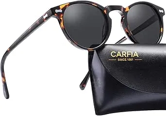 Carfia Vintage Polarized Sunglasses