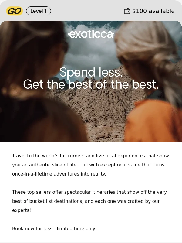 Exoticca - May deals are going fast!