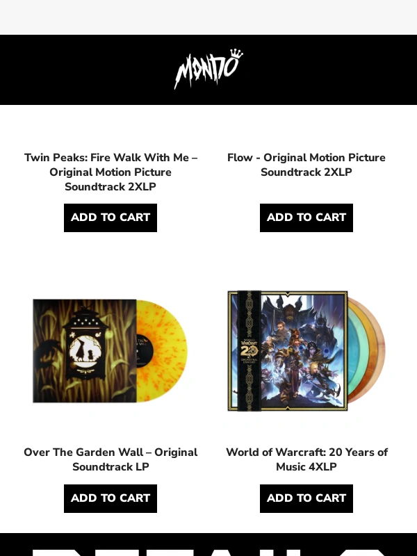 Mondo - ? Free Vinyl Shipping