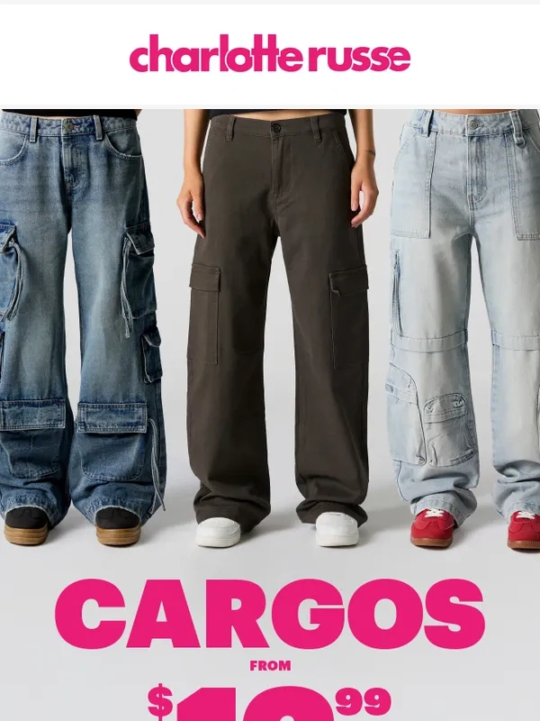 Charlotte Russe - Cool Girls Cargos ?