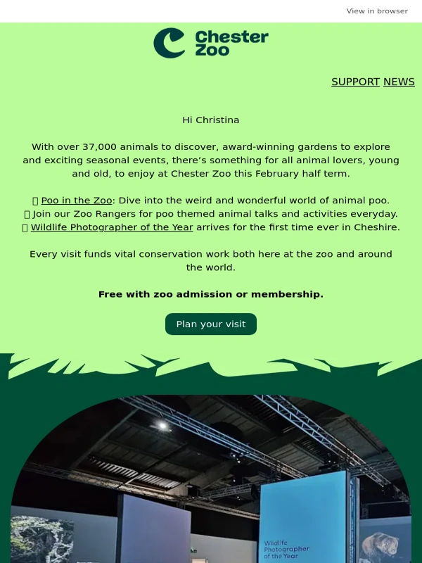 Chester Zoo - Looking for plans this half term? ?