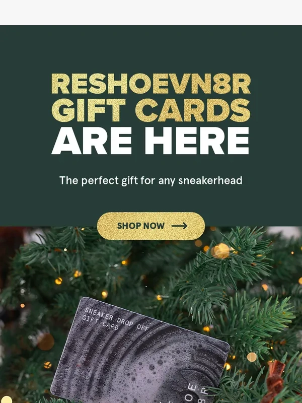 Reshoevn8r - Get a free $25 when you order a $50 gift card