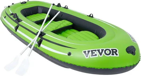 VEVOR Inflatable Boat 5-Person Fishing Boat