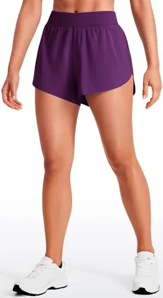 Women CRZ YOGA Mid Waisted Dolphin Shorts 4