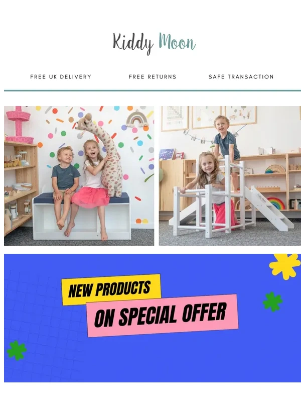KiddyMoon - New products on Special Offer | Check now >>
