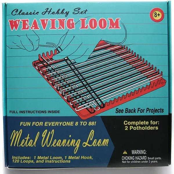 Pepperell Retro Weaving Loom Craft Kit
