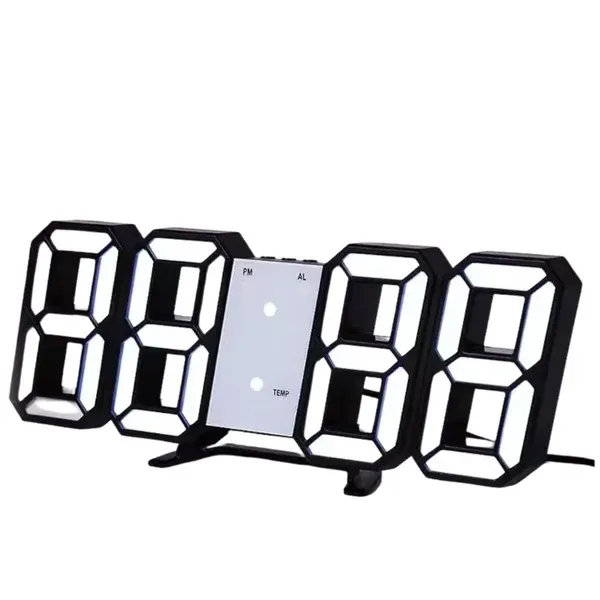Adjustable 3D LED Digital Clock For Wall Decor