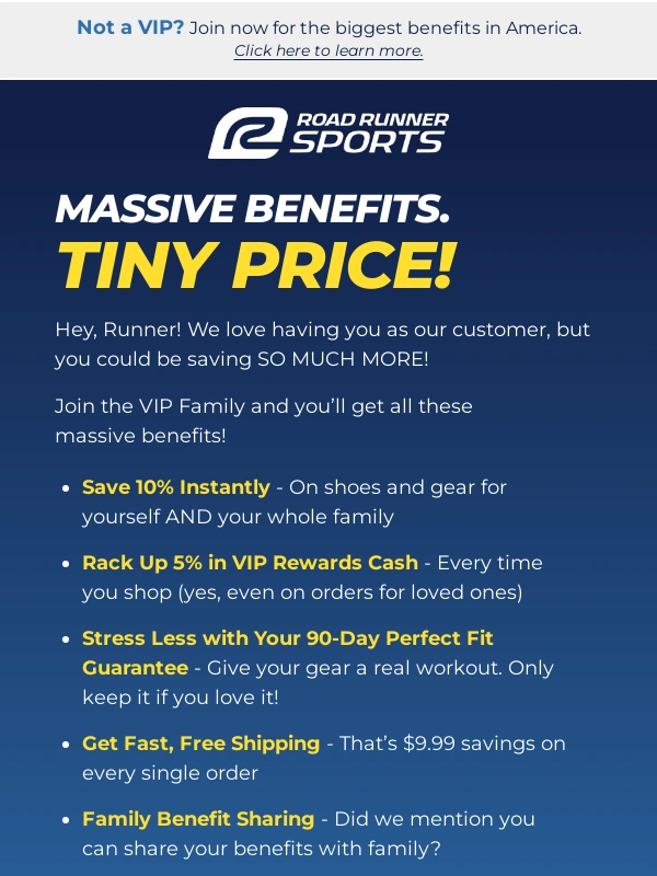 Road Runner Sports - Runner,You're Missing Out Big Time