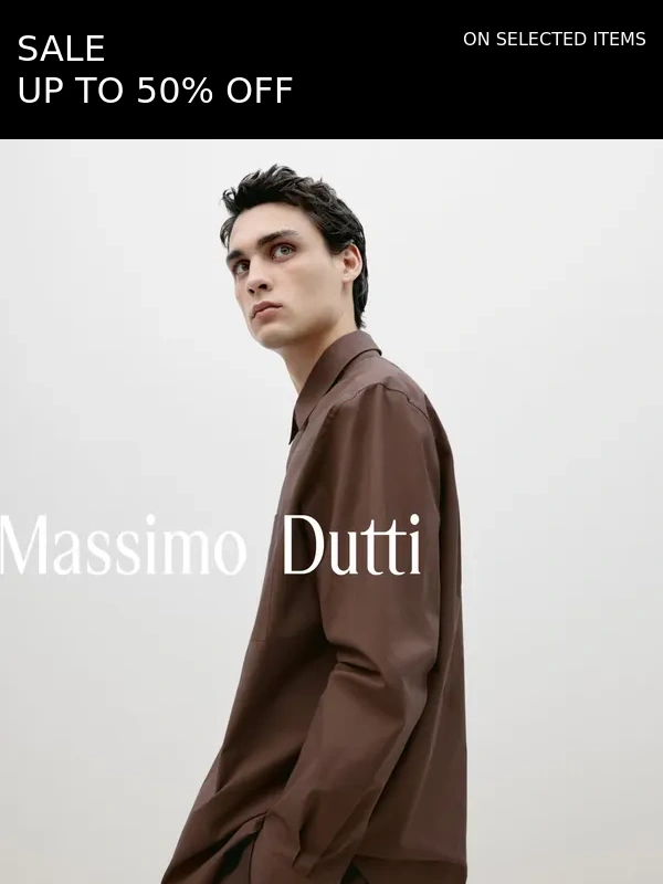 Massimo Dutti - The key Sale pieces with up to 50% off