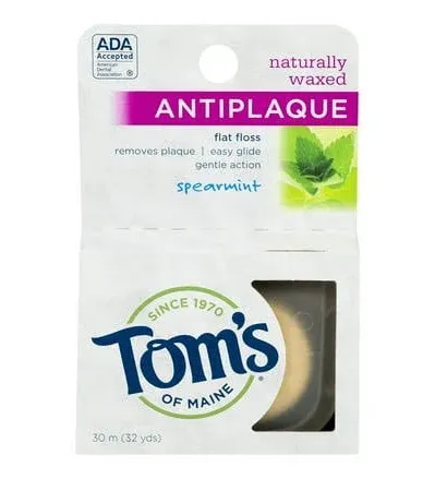 Toms of Maine Natural Antiplaque Flat Floss