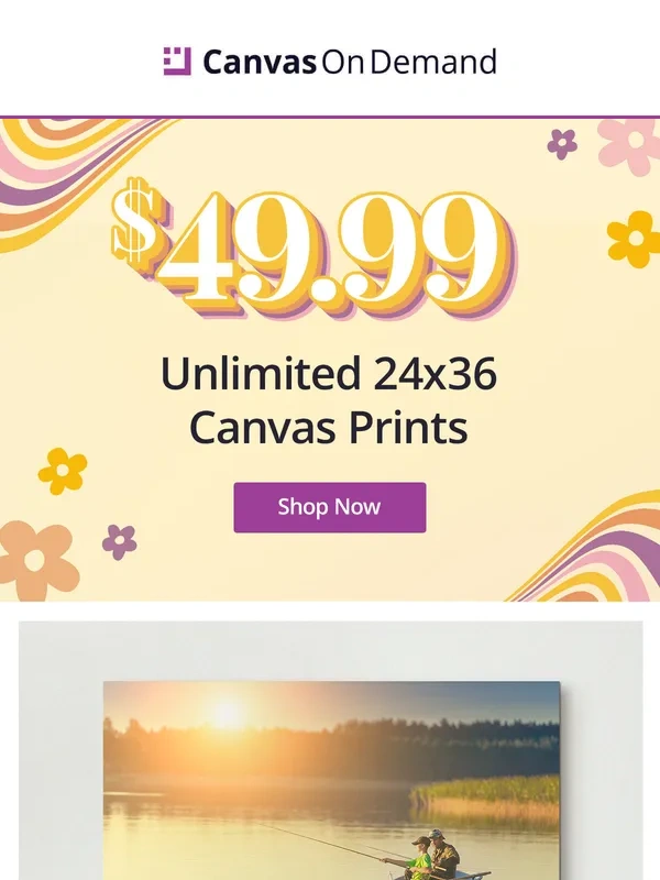 Canvas On Demand - ?️ HUGE 24x36 Canvas Prints—Only $49.99!