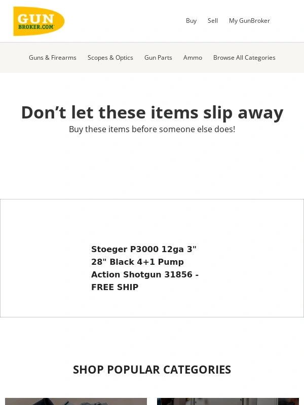 GunBroker - Don’t let this slip away