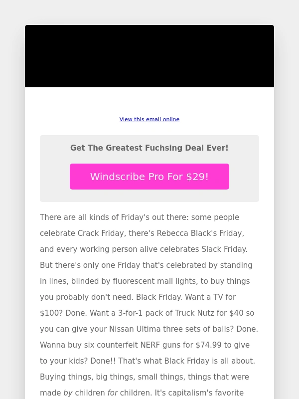 Windscribe - The Real Art of a Deal… Pro for $29!