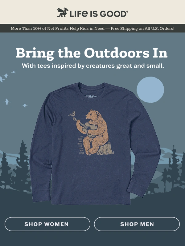 Life Is Good - Nature Walk Essentials