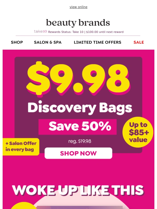 Beauty Brands - OoOoh,$9.98 Discovery Bags!