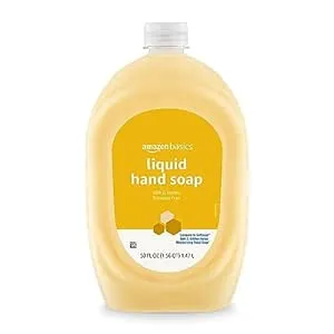 50-Oz Amazon Basics Liquid Hand Soap Refill (Milk & Honey)