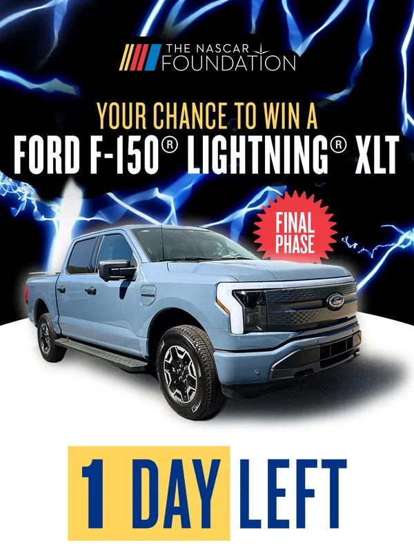 NASCAR - Final Chance! Only 1 spot remains!