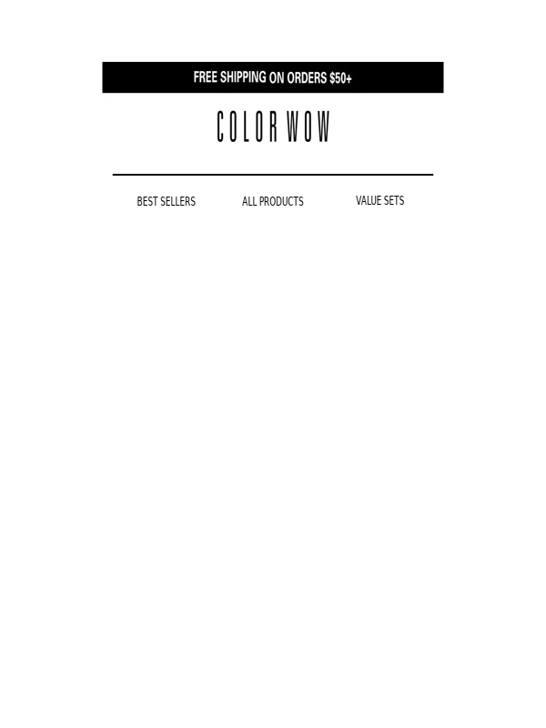 Color WOW - Instantly double your hair’s thickness!