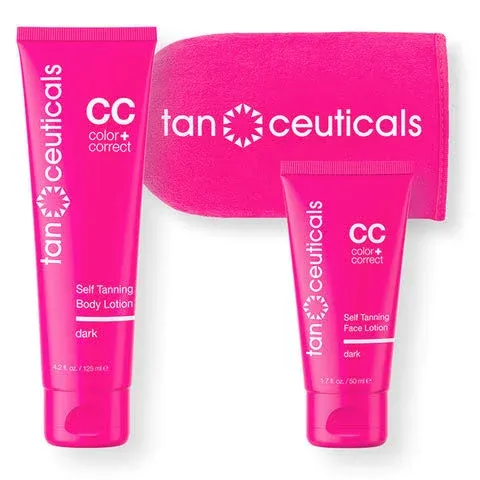Tanceuticals Body + Face CC Self Tanning Kit