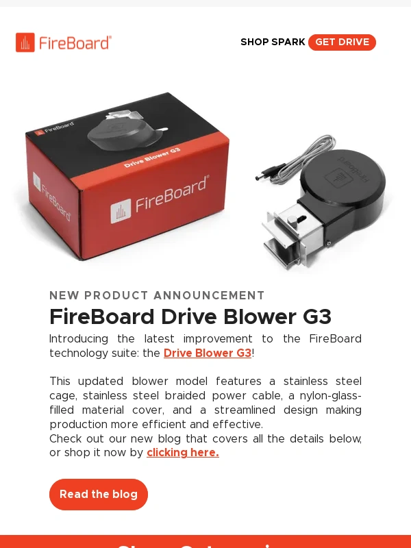 FireBoard - NEW: Introducing the all-new Drive Blower G3!