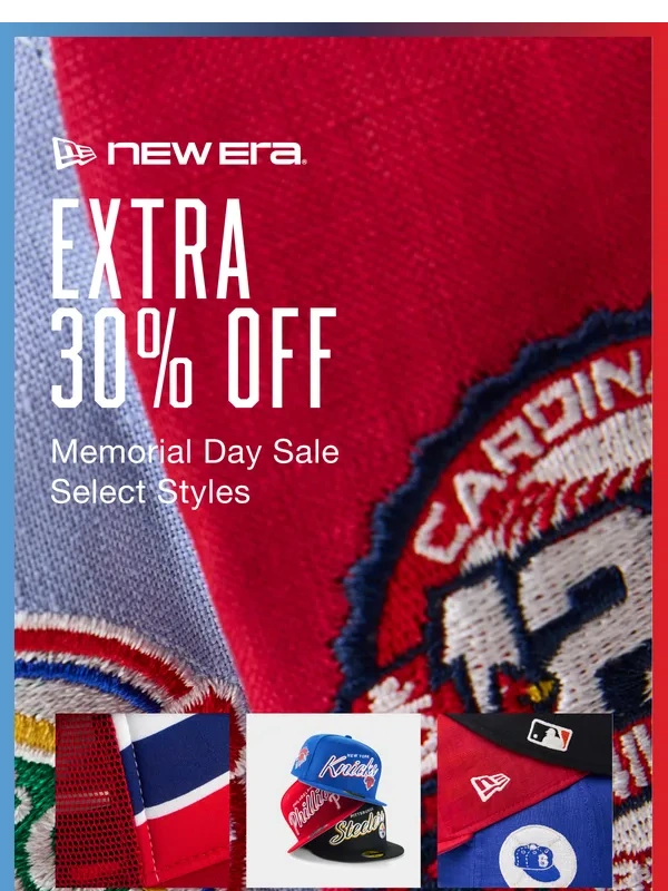 New Era - Final hours to save on your favorite teams