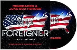 Styx & Foreigner Renegades & Juke Box Heroes Vinyl $13.21 at Amazon