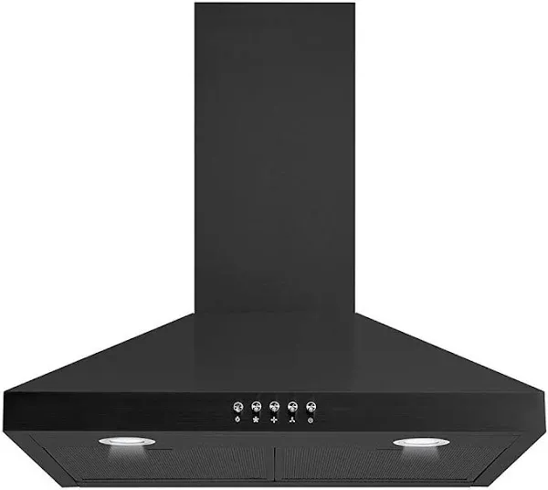 Winflo W103C Series 30" Convertible Wall Mount Range Hood