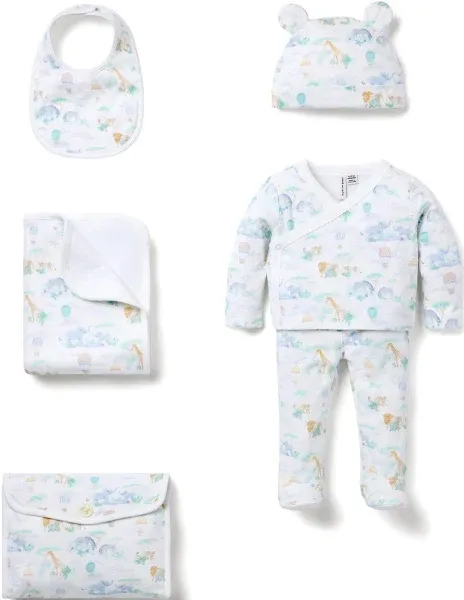 Baby Bundle of Love Gift Set - Jet Ivory Animal Friends Toile