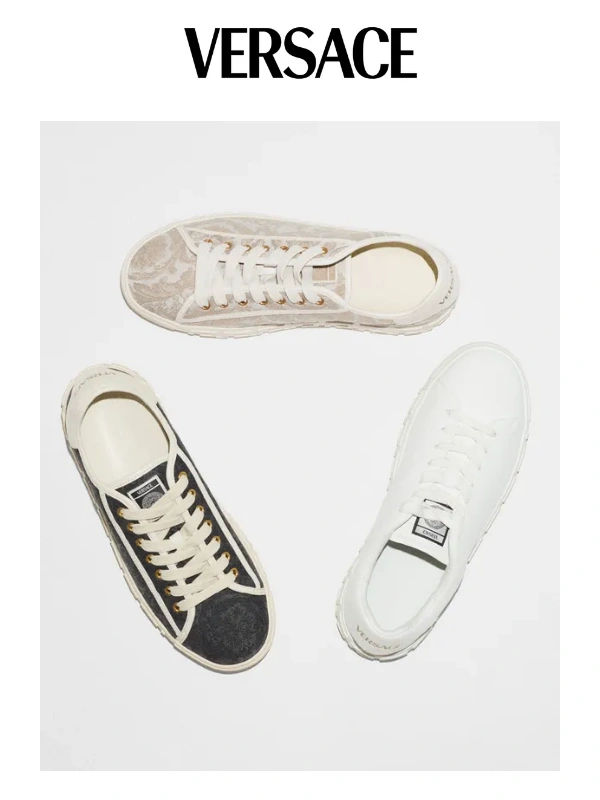 VERSACE - Signature Greca Sneakers