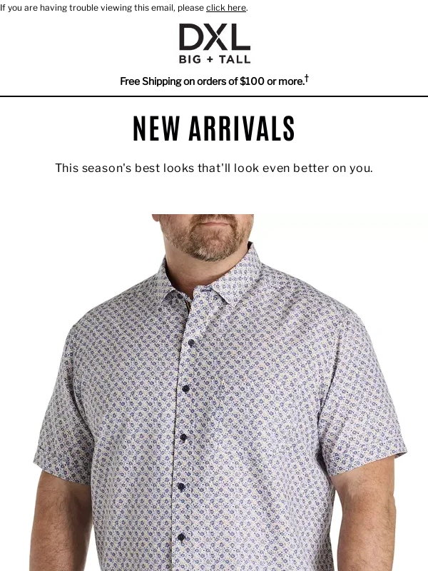 DXL - New Arrivals Alert!