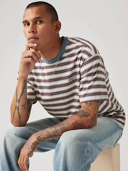 Levi's Men's Red Tab Vintage Stripe T-Shirt