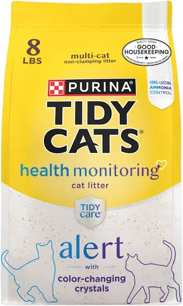 [S&S] $11.42: 8-Lb Purina Tidy Cats Care Alert Cat Health Monitoring Non Clumping Cat Litter at Amazon