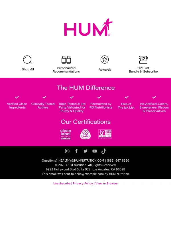HUM Nutrition - Find HUM Near You ?