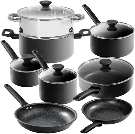 Granitestone Pro Premier 13-Piece Hard Anodized Nonstick Cookware Set