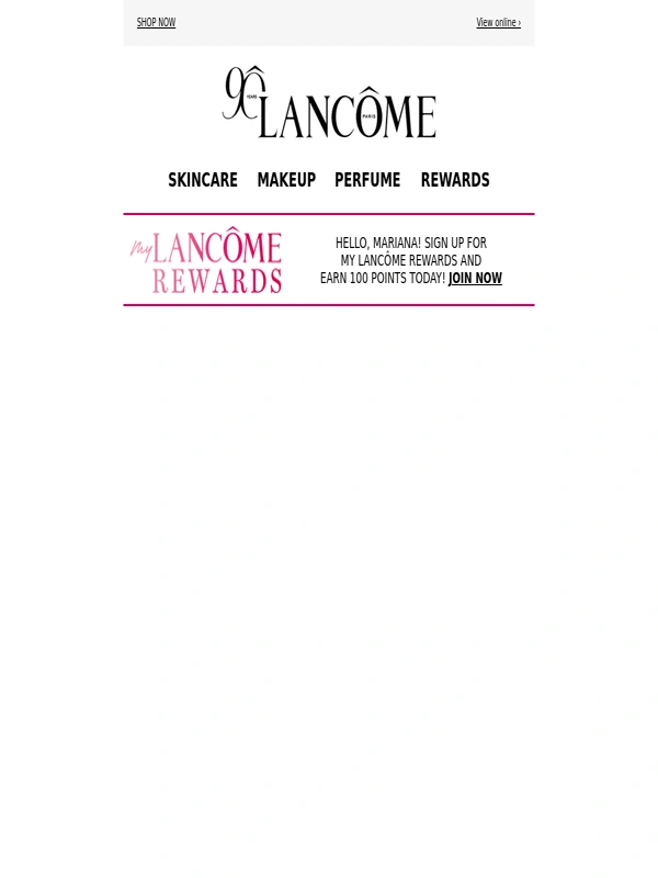 Lancome - ENDS TONIGHT: 30% Off Sitewide!