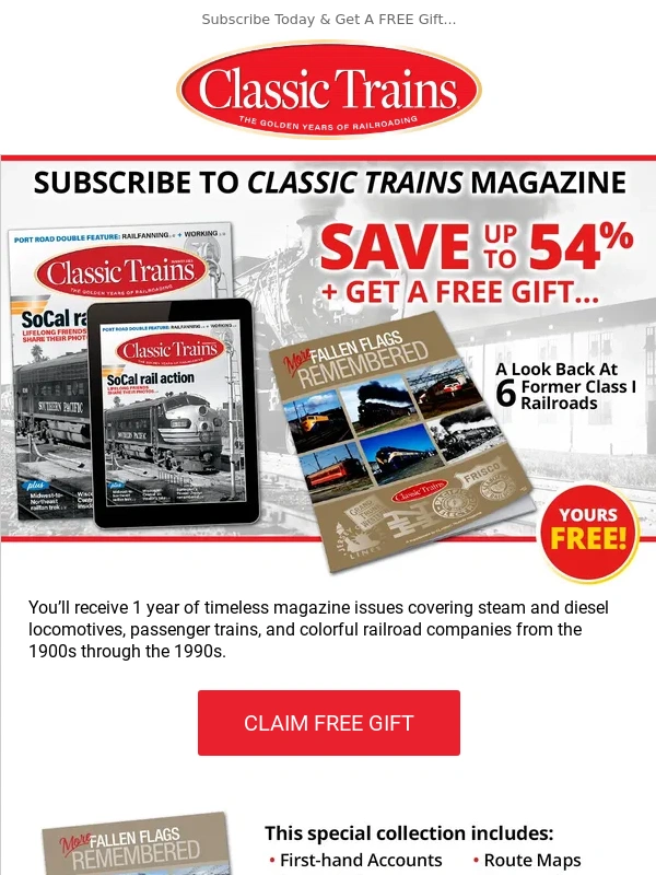 Trains - FREE GIFT: 6 Fallen Flags Remembered