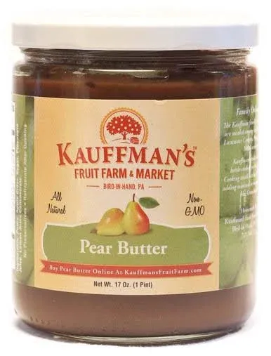 Kauffman Orchards Pear Butter Spread