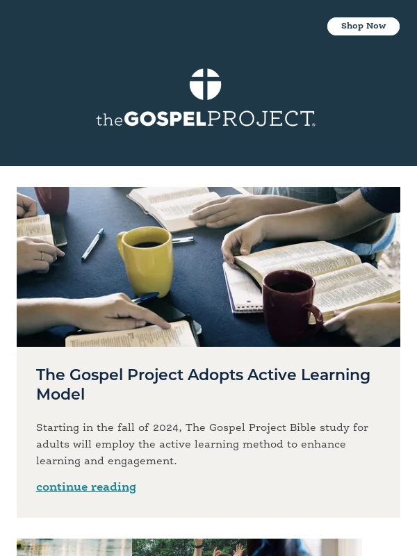 LifeWay - The Gospel Project Adopts Active Learning Model