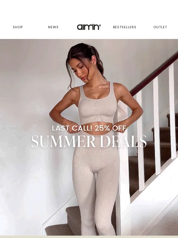 Aimn - Summer Deals end tonight!
