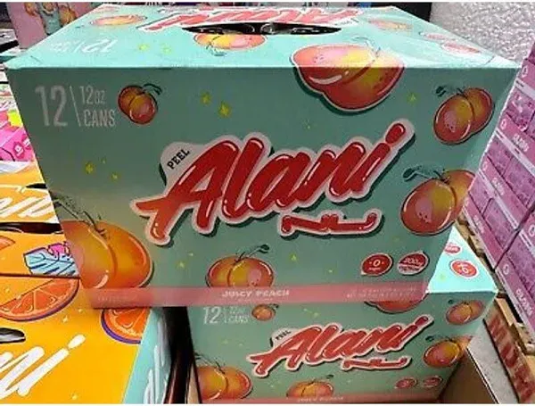 Online Marketplace - EveryMarket Alani Nu Juicy Peach Sugar Free, Low Calorie Energy Drinks | 200 Mg Caffeine