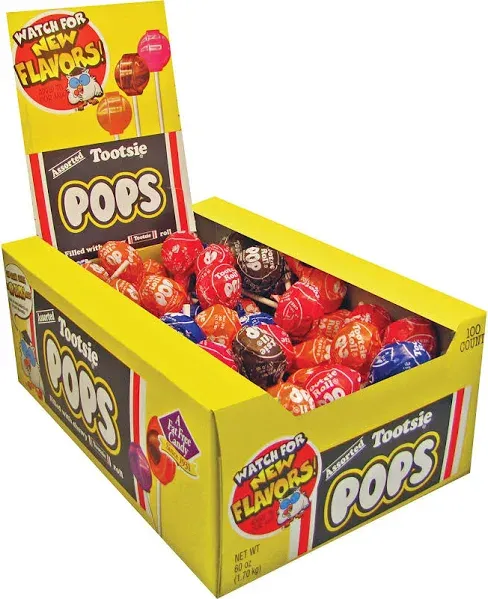 Tootsie Roll Assorted Pops