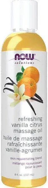 Now Solutions Refreshing Vanilla Citrus Massage Oil
