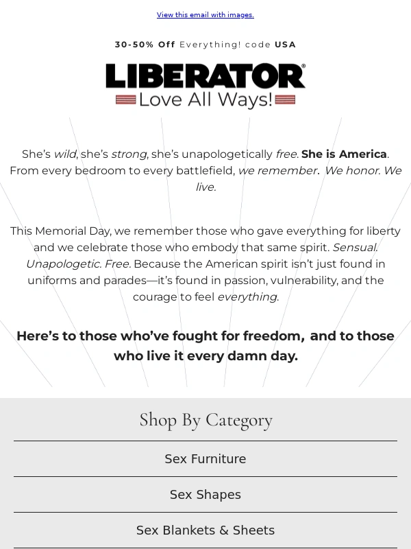 Liberator - Honoring the Bold. Celebrating the Free
